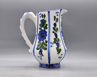 Vintage Ceramicas Oliver Spanien Handbemalter Keramikkrug / Krug | Pintado a mano | Vintage spanische Keramik