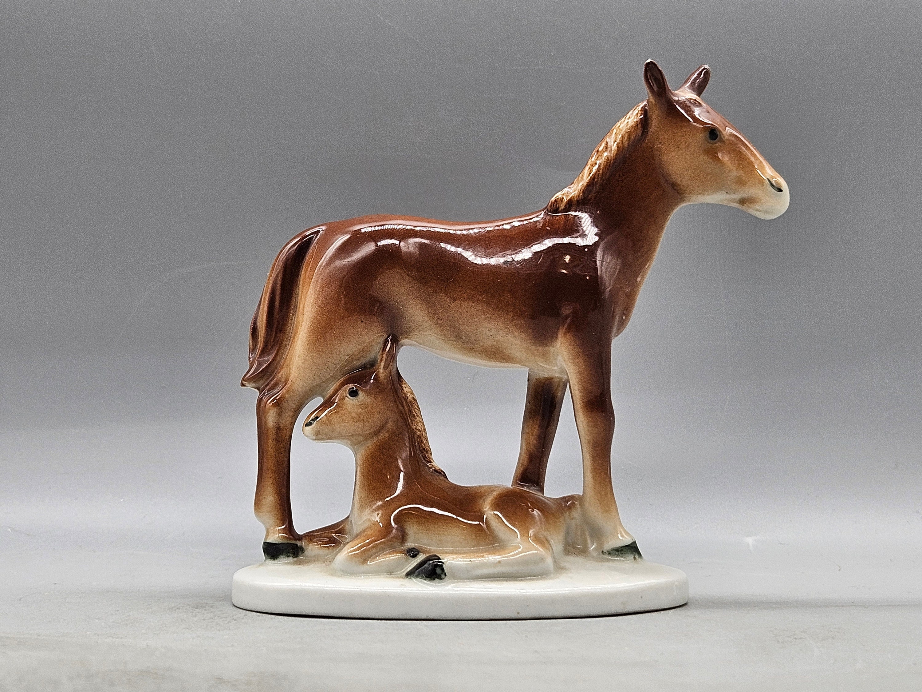 1940s Carl Scheidig Gräfenthal Germany Porcelain Figurine of a