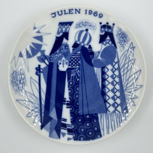 ★美品★ 1969年　ビンテージ　クリスマスプレート　PORSGRUND Porsgrund 1969 - Etsy