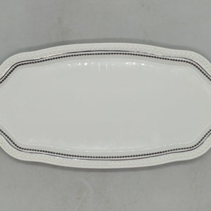 1920s Rosenthal Bavaria Germany Porcelain Oblong Tray / Platter | Vintage German Porcelain