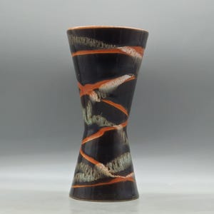 Vase en céramique Scheurich (Allemagne), années 1950 | N° 244 17 | Céramique allemande vintage