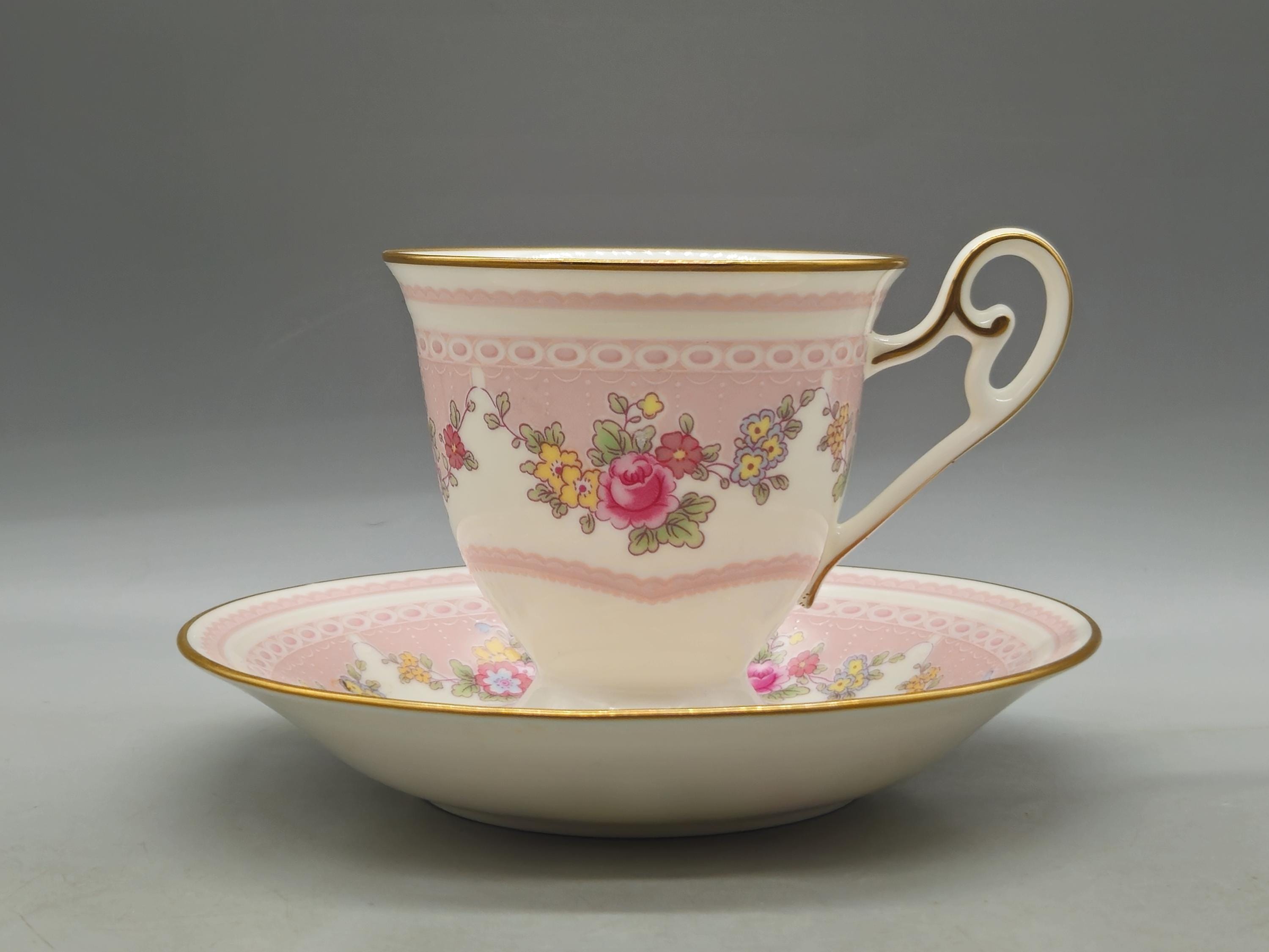 新品 Noritake China TEA SET ノリタケ 東海銀行100年記念品 ティー