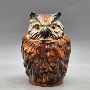 1980s Goebel / Hummel Germany Porcelain Owl Figurine | Vintage German Bird Porcelain