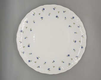 1970s Königlich Privilegierte Tettau Bavaria Dinner Plate | Vintage German Porcelain