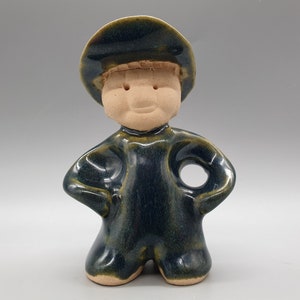1950s Ystad Keramik Sweden Figurine, By Ian Wester | Klosterkeramik | Vintage Swedish Pottery
