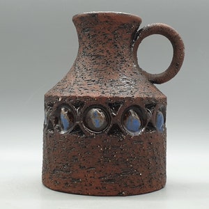 Vintage Silberdistel Fayencen Germany Ceramic Vase | Vintage West