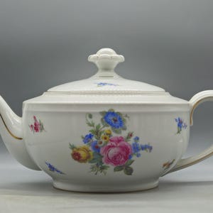 1940er Jahre Johann Seltmann Vohenstrauß Bavaria Porzellan Teekanne/Kaffeekanne | Vintage Keramik