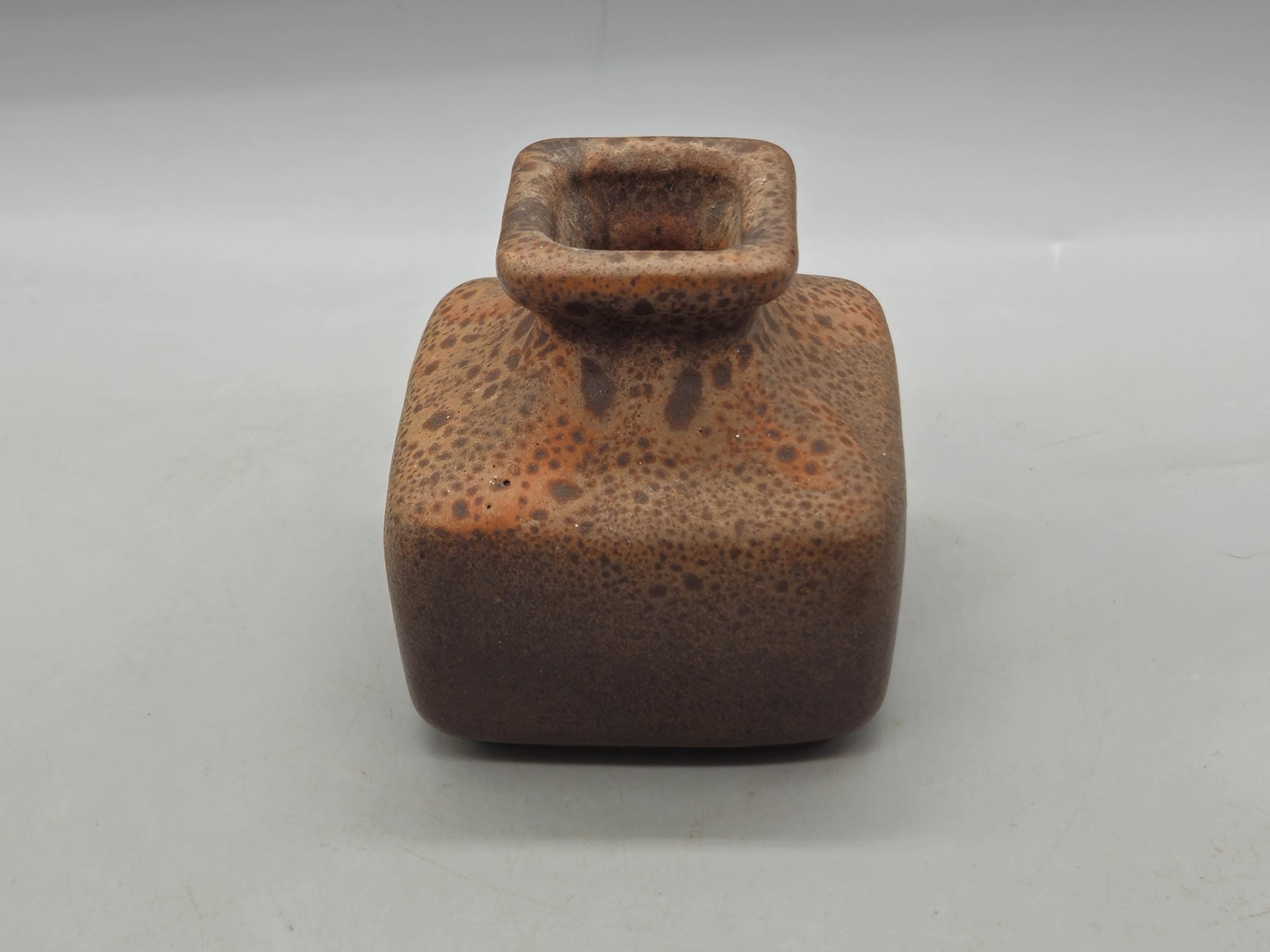 Vintage Silberdistel Fayencen Germany Ceramic Vase | Vintage West