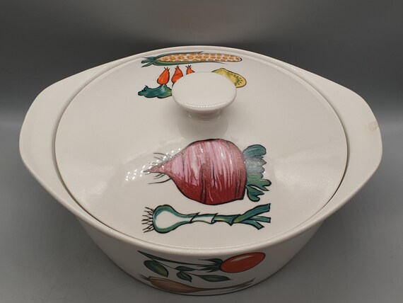 60s Villeroy & Boch ドイツ製 ヴィンテージ スープジャー ヴィンテージ Villeroy & Boch ルクセンブルク 野菜皿 / スープ