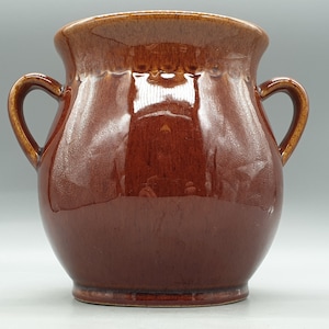1960s DECO Helsingborg Planter Pot / Vase | No. 127 / 3 | Vintage Swedish Pottery