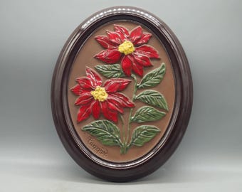 希少　廃盤　スェーデン　ヴィンテージ　プレート　22cm ヴィンテージ Jie Gantofta スウェーデン「ブルーベル」陶器製壁飾り