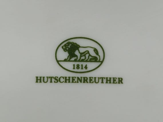 1970s Lorenz Hutschenreuther Selb Bavaria Porcelain Heart-shaped