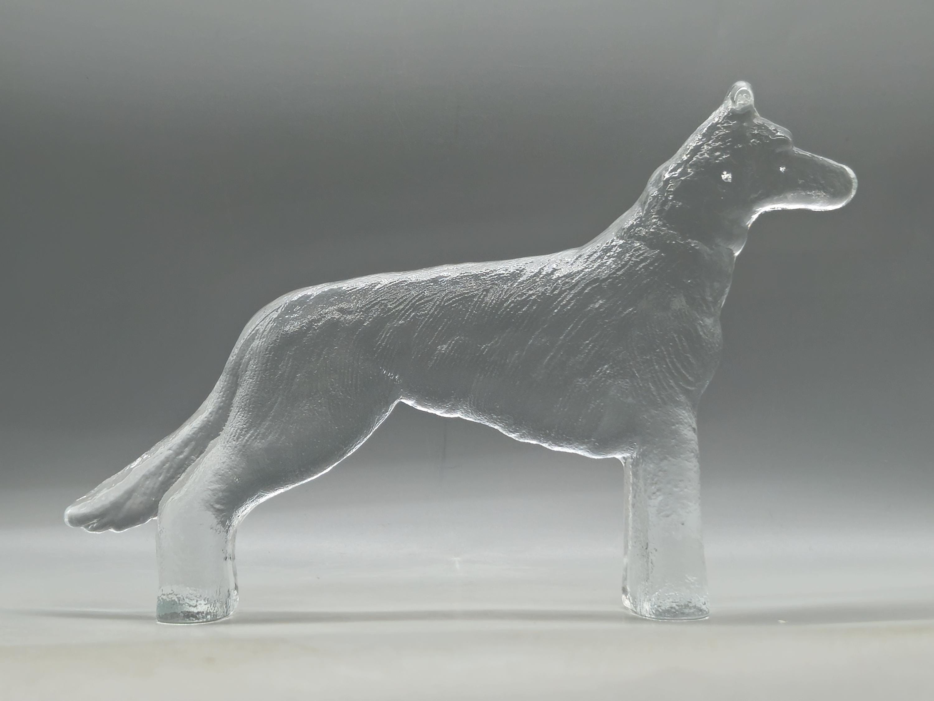 Kosta boda glass dog - Etsy 日本