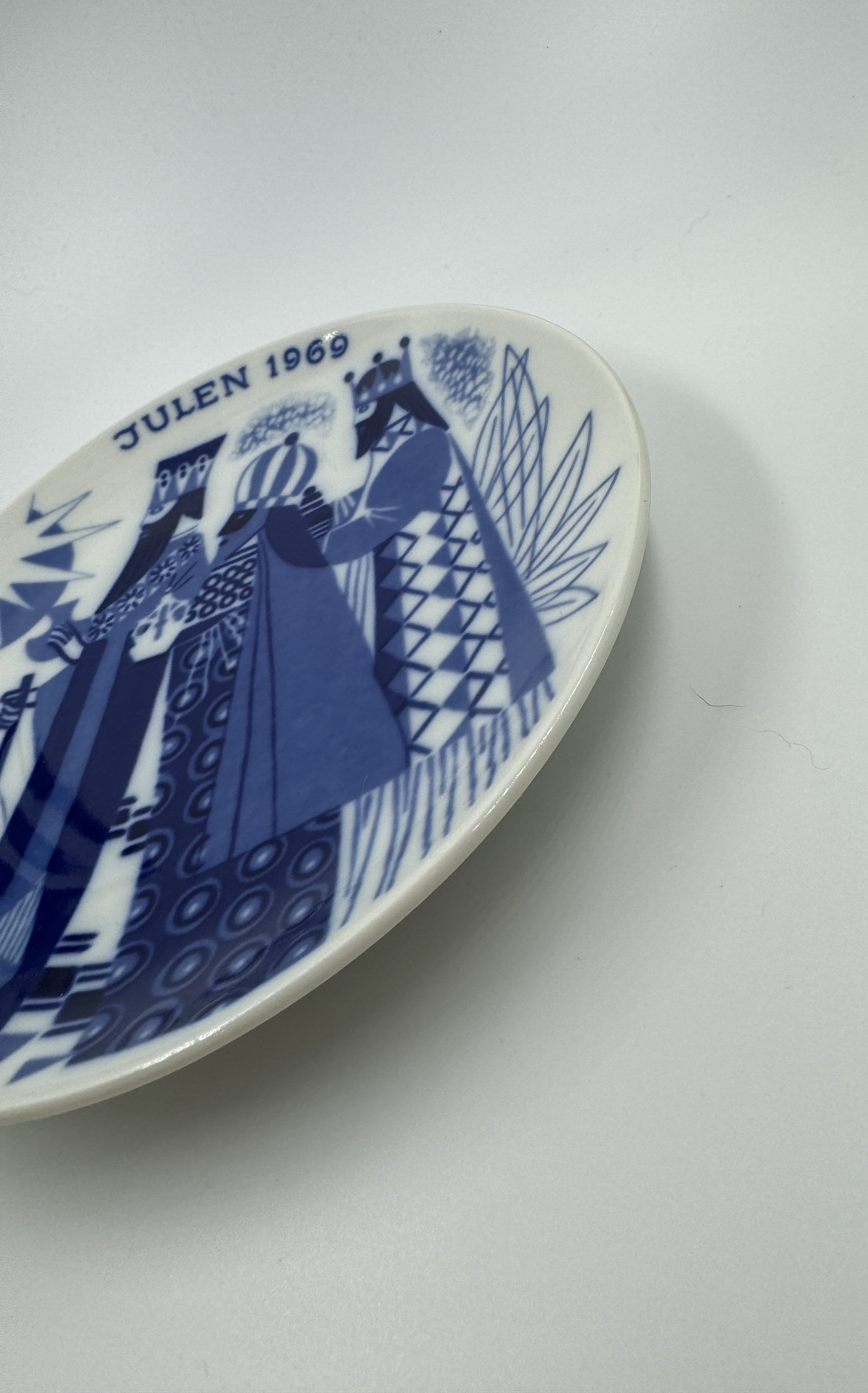 Vintage Porsgrunds Norway 1969 Christmas Plate Porcelain - Etsy