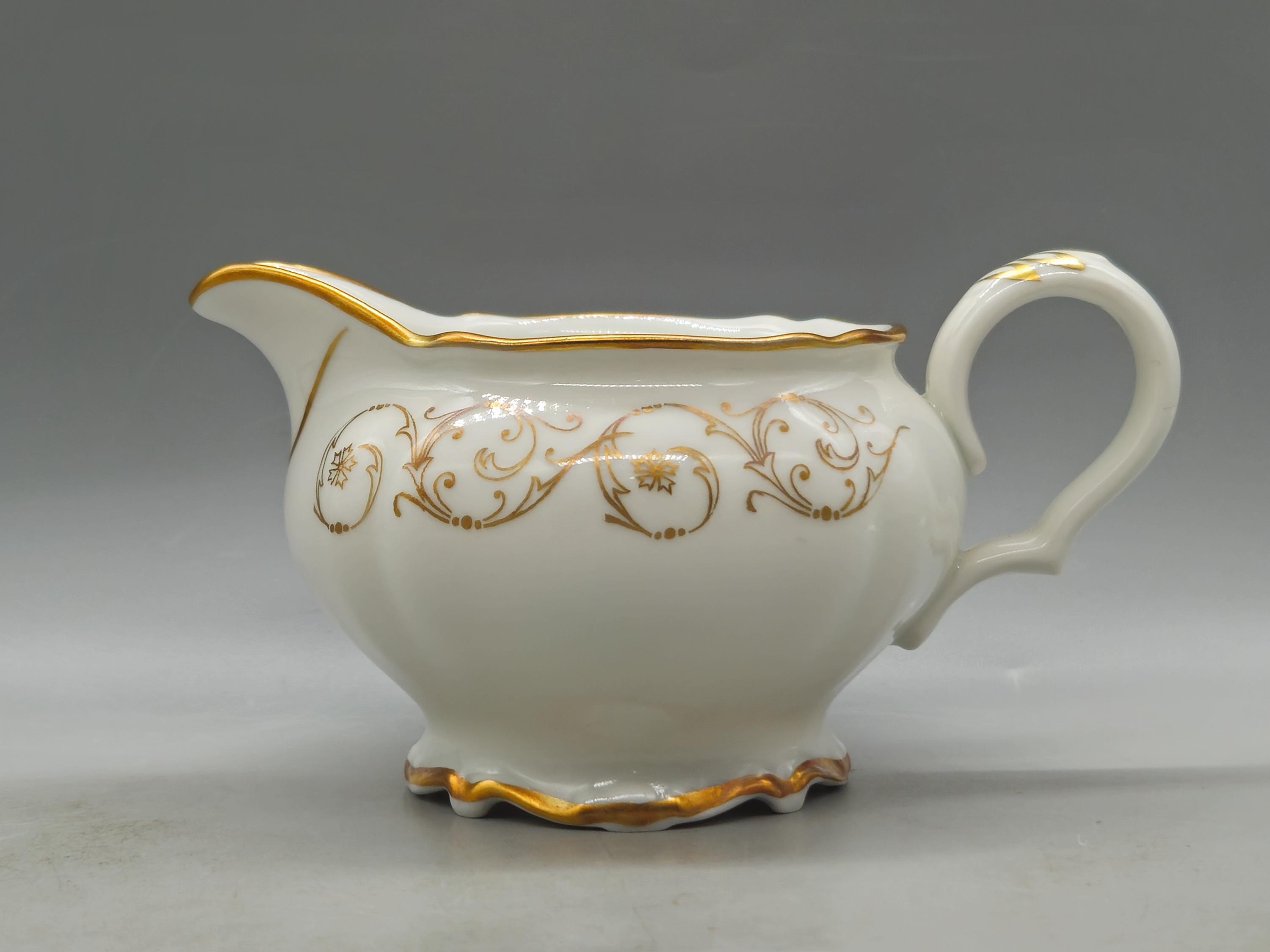1940s Lorenz Hutschenreuther Selb Bavaria Porcelain Creamer Jug