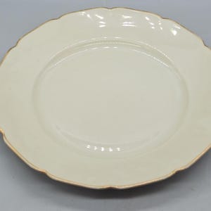 1930s Carl Tielsch Altwasser Germany Porcelain Dinner Plate | Vintage German Pottery