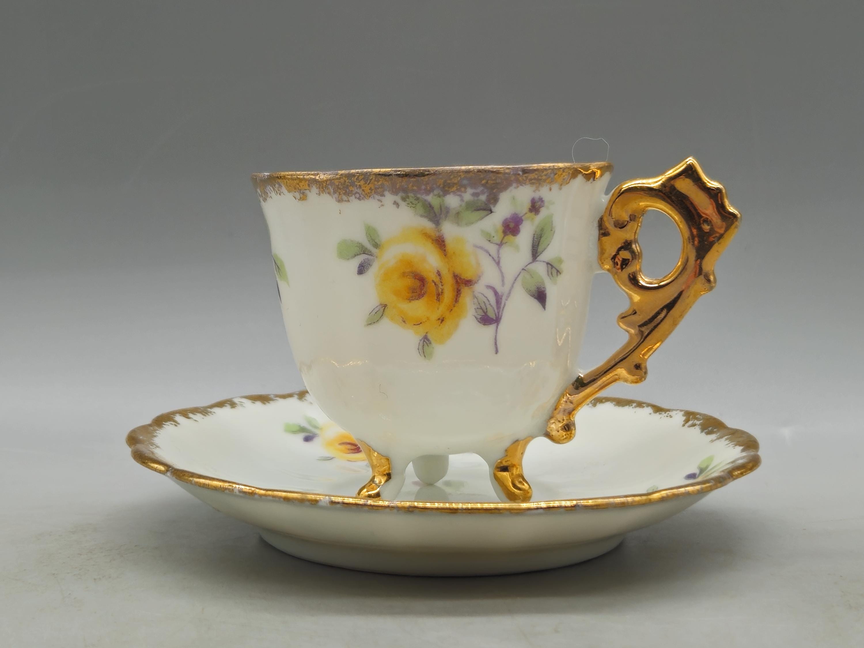 August Warnecke ドイツ製 カップ ソーサー（Vintage Noritake 