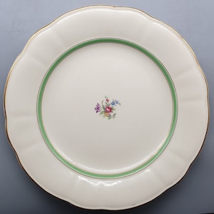 Prato De Jantar Rörstrand Suécia &quot;Dolores&quot; dos anos 40 | Suécia | Porcelana Escandinava Vintage