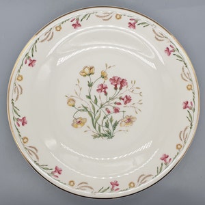 1950s Aelteste Hutschenreuther Hohenberg Bavaria &quot;Margarete&quot; Dinner Plate, Wall Plate | Carolus Magnus | Vintage German Porcelain