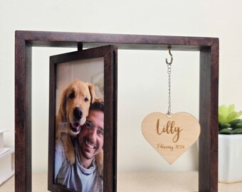 Personalized Pet Memorial Frame, Dog Memorial Gift, Pet Loss Gifts, Custom Cat Dog Loss Gift, Pet Bereavement Gift, Pet Loss Frame