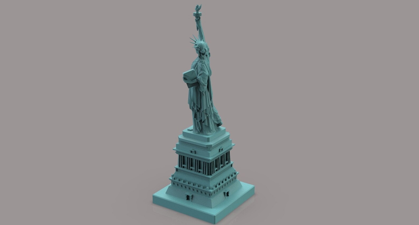 Statue of Liberty Stl File Stl Package 3d Printing 3d Etsy