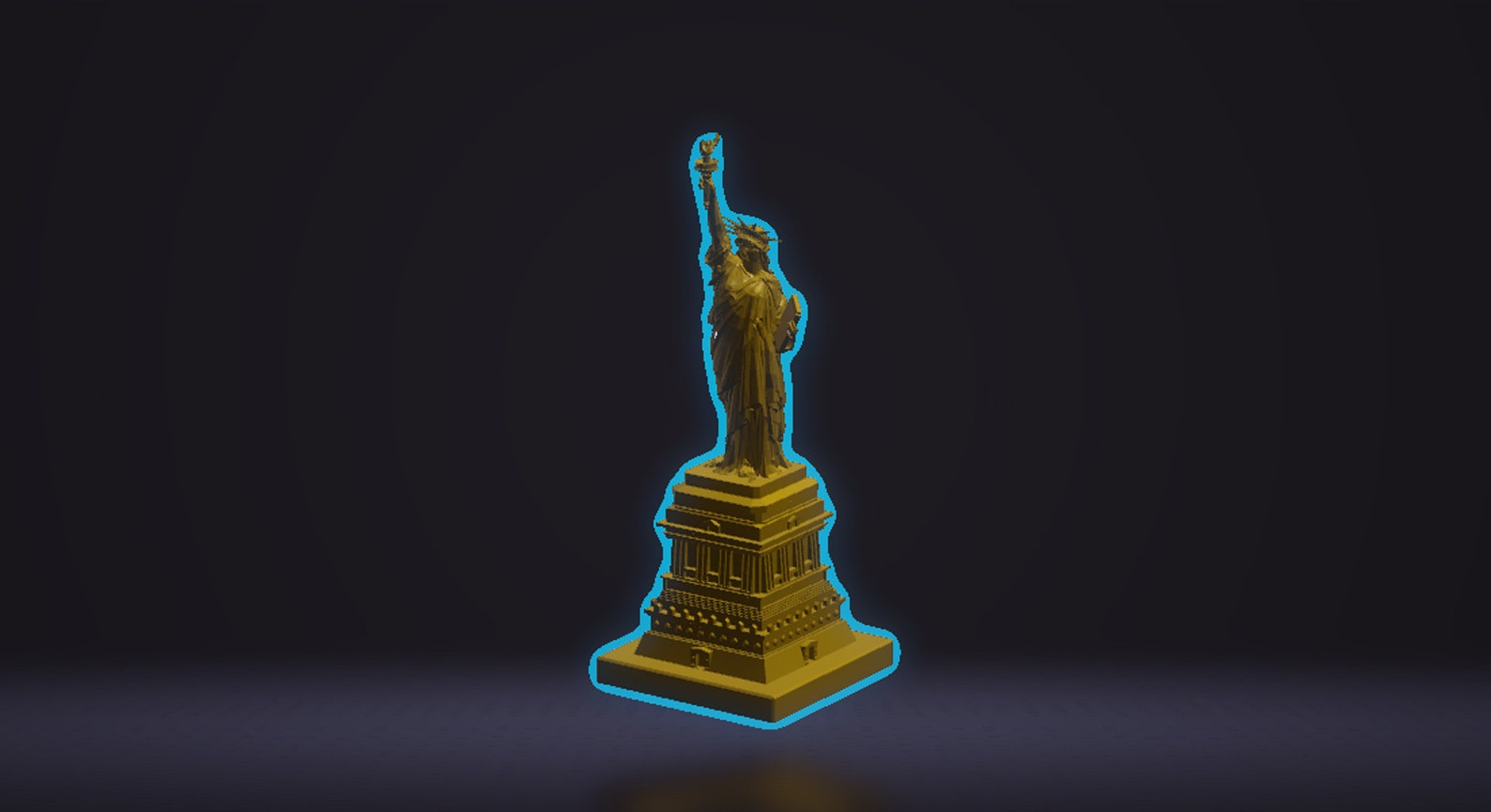 Statue of Liberty Stl File Stl Package 3d Printing 3d Etsy