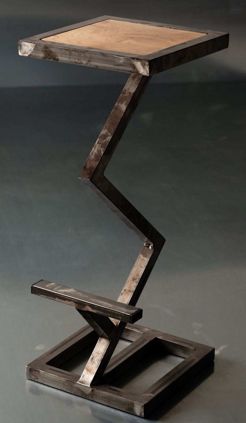 Modern Sculptural Wood Coffee Table, Handmade Solid Wood Center ... - Etsy - Handmade Minimalist Furniture