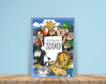 Ein Tag im Zoo - personalisiertes Kinderbuch