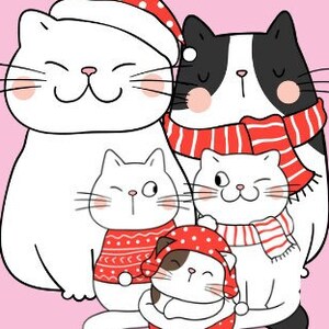 Christmas animal Clipart