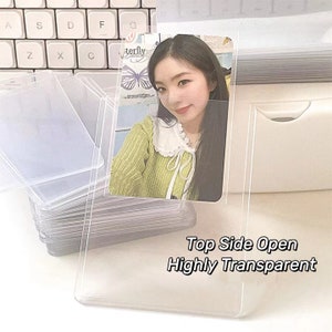 Acrylic Photocard Storage Containers Picture Box Picture Storage Containers  Transparent Idol Cards Collection Box 포토카드 보관함 - AliExpress