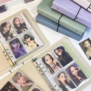 Maidston 41 Pcs Kpop Photocard Holder Book Suit 160 Pockets 3 inch Mini Photo Album White with Twinkling Star Photocard Binder 18 Sheets