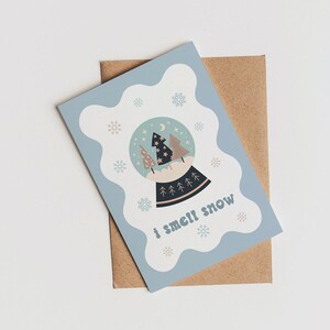 Je sens la neige carte de Noël | Lorelai à ma carte de Zazzle.be Liste d'envies Vous avez des idées ? Carte de Noël Gilmore
