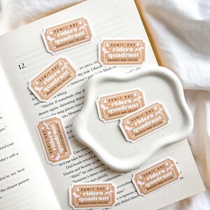 Rider Quadrant Club Aufkleber | Romantasy Sticker | Fantasie Vinyl Aufkleber | Laptop Aufkleber | Journal Aufkleber