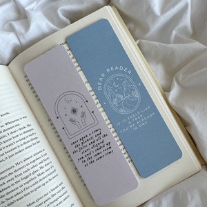 Midnights Inspired Bookmarks | Dear Reader Bookmark | Mastermind |