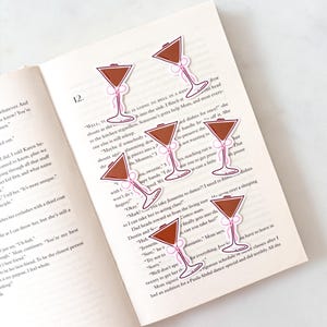 Espresso Martini Coquette Bow Sticker | Espresso Sticker  | Romance Book Sticker | Water Bottle Laptop Phone Decal