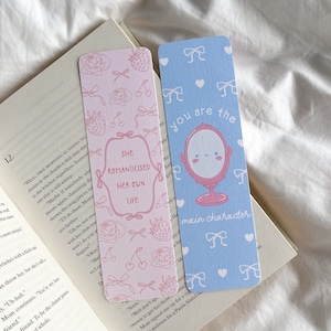 Girly Girl Era Bookmark | Soft Girl Bookmark | Main Character Bookmark | Cute Bookmark | Romantised Bookmark | Romantic Bookmark