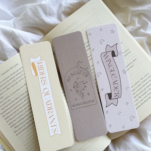 Basgiath War College Bookmark | Riders Quadrant Bookmark | Wingleader Bookmark | Fantasy Book Lovers | Book Lover Gift