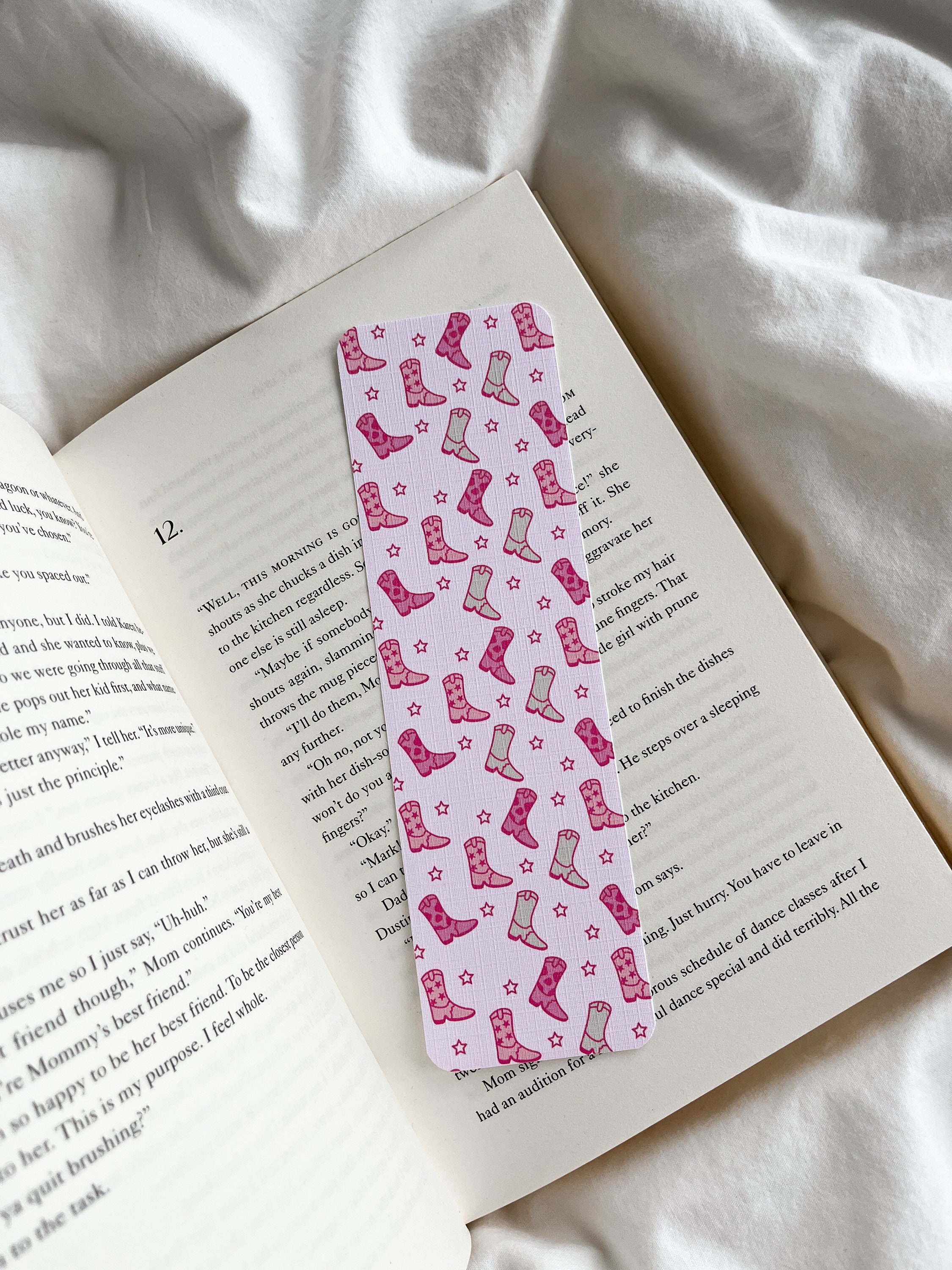 Cowboy Romance Book Club Bookmark | Bookmark Ticket | Book Lover Club ...