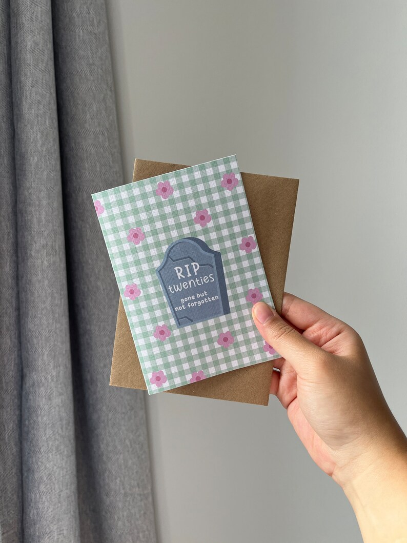 30th Birthday Card | RIP Twenties Birthday Card | Thirtieth Birthday ...