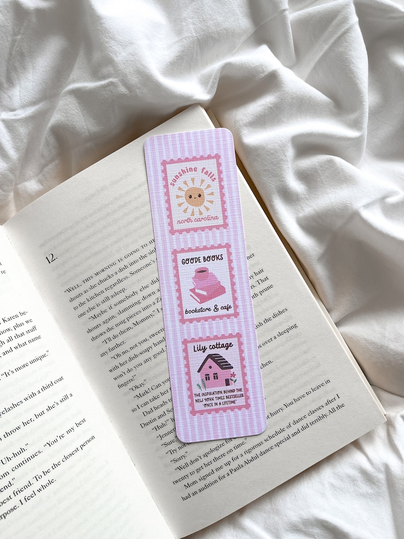 EMHEN Romance Bookmarks | Beach Read Bookmark | Happy Place Bookmark ...