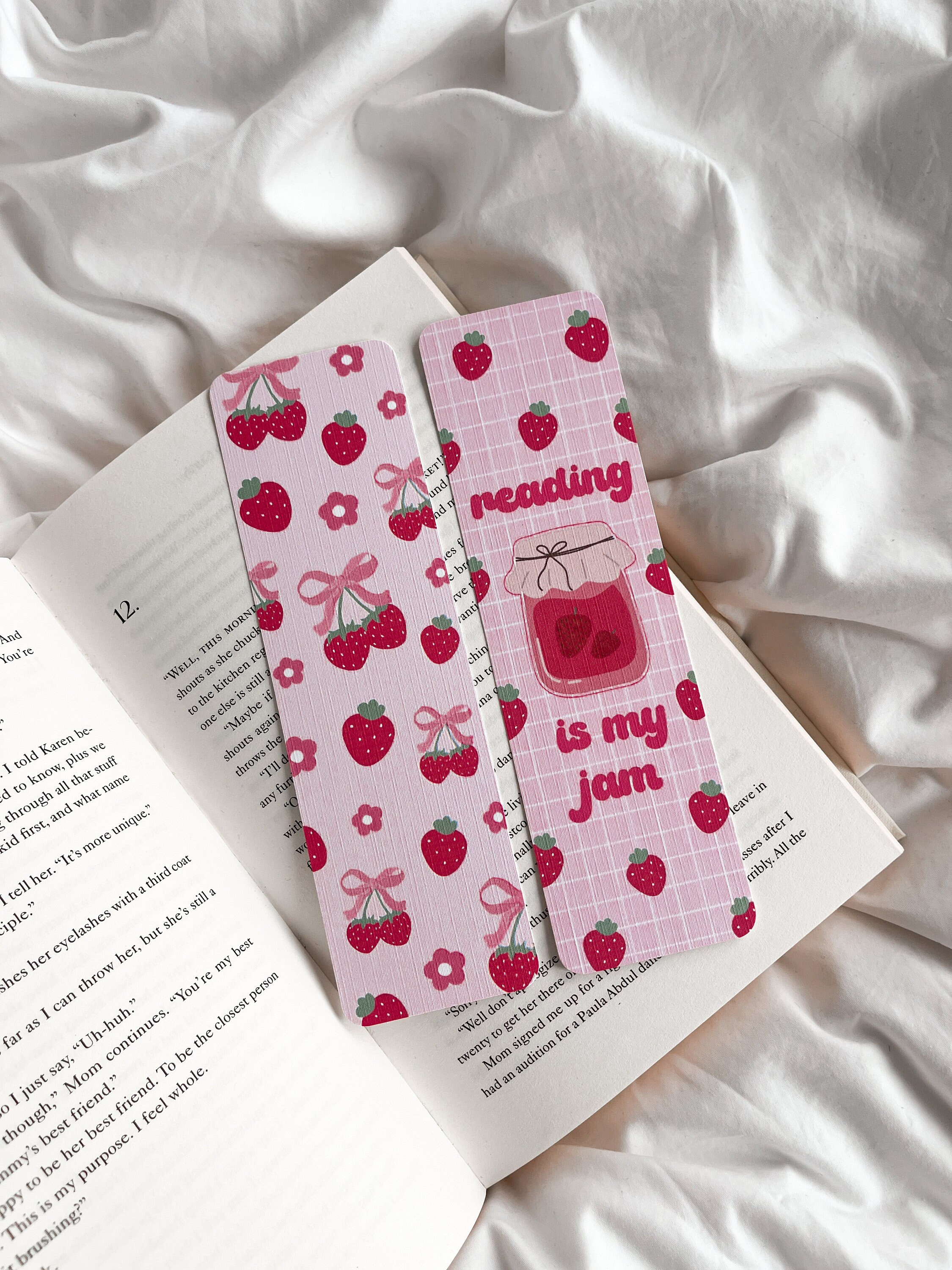 Reading Is My Jam ブックマーク | ストロベリーコケット ブックマーク 