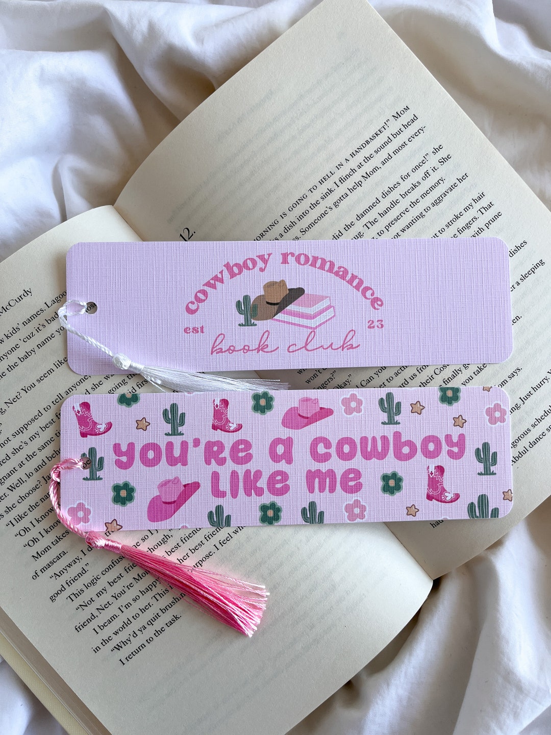 Cowboy Romance Book Club Bookmark | Cowboy Romance Era | Romance Reader ...
