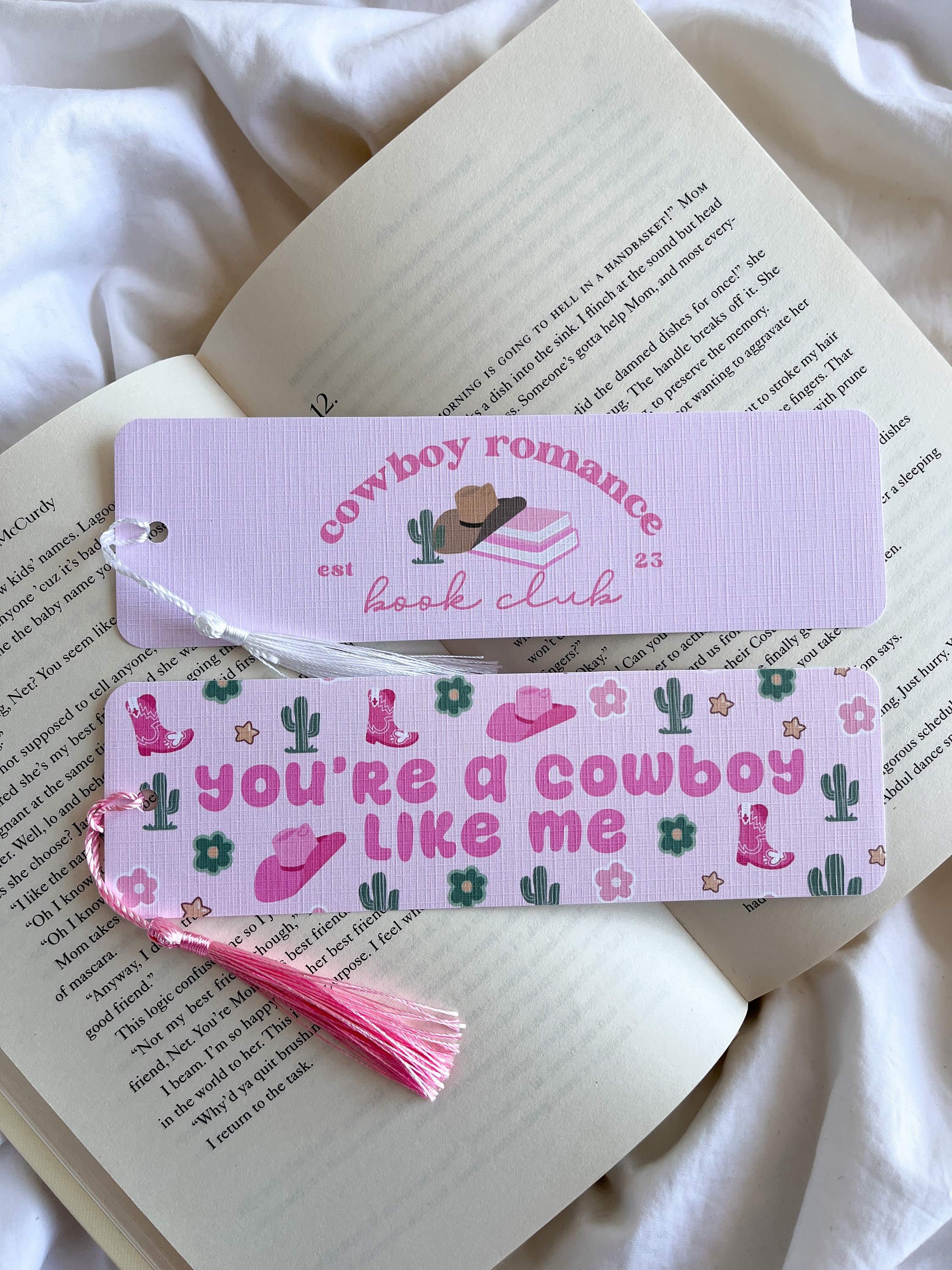 Cowboy Romance Book Club Bookmark | Cowboy Romance Era | Romance Reader ...