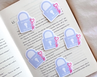 For Keeps Locket Sticker | Tommen College Kavanagh | Sports Romance Reader | Tommen Sticker | Binding 13 | Bookish Sticker | Laptop Decal