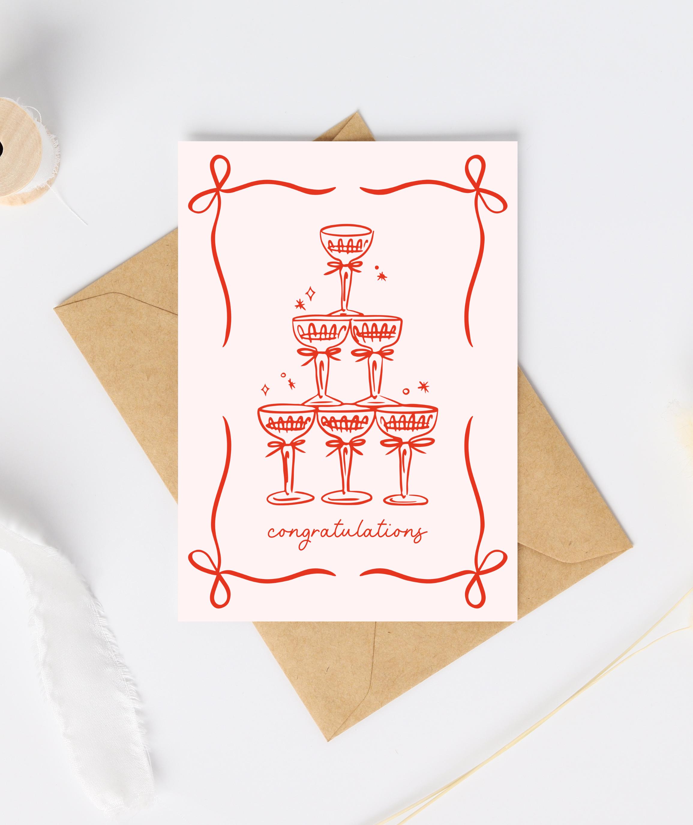 Glitzer-Grußkarte Von Auguri Sluppica – Mit Pailletten, 14 X 18 Cm, Für Alle Anlässe