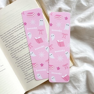 Zakładka Coquette Ghost | Zakładka Romantic Ghost | Prezent Bookworm | Zakładka Cute Ghost | Zakładka Pink
