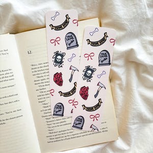 Crime Scene Thriller Bookmark | Thriller Bookmark | Mystery Bookmark