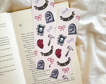 Crime Scene Thriller Bookmark | Thriller Bookmark | Mystery Bookmark