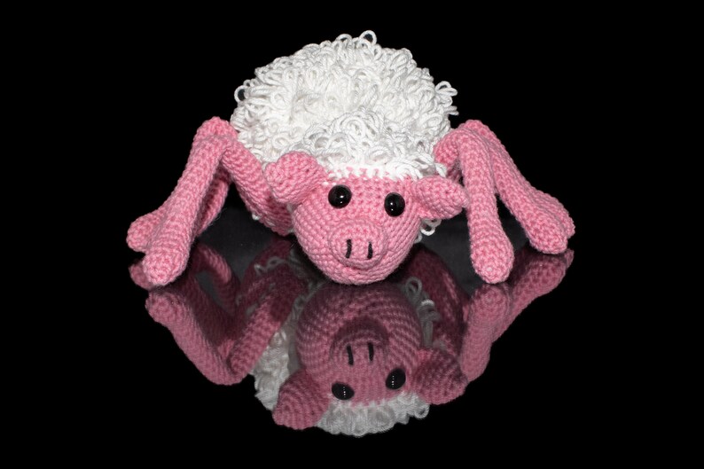 Crochet pattern Shiderpig // Amigurumi pattern // Sheep Spider Pig Crochet pattern // PDF pattern image 3