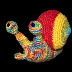 Crochet pattern Sofia Snail // Amigurumi pattern // PDF pattern